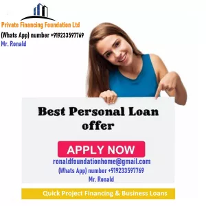 Business And Personal Loans Opportunity