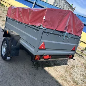 Новий причіп від Кременчуцького виробника-«Дніпро-21», причіп 210х130х50