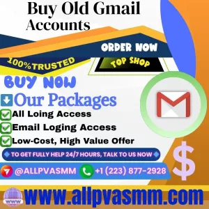 Best Site to B,uy Old Gmail Accounts at Cheap Price | Articles