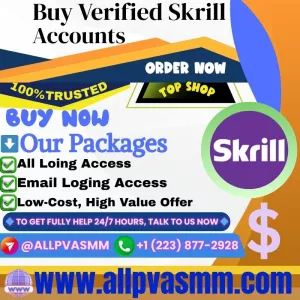 Top 5 Easiest Ways To Buy Verified Skrill Accounts