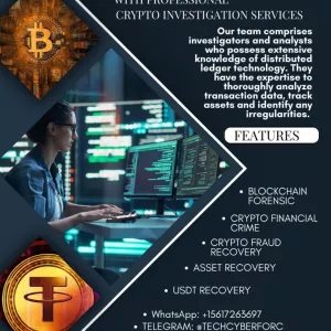 HIRE A CERTIFIED HACKER(TECHY FORCE CYBER RETRIEVAL)FOR CRYPTO|USDT|BITCOIN|ETHEREUM