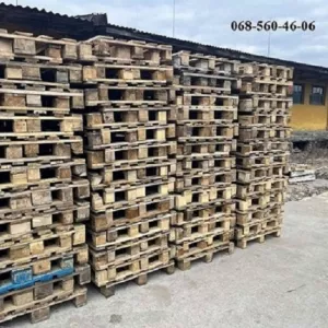 Постійний продаж палет і європіддонів б/в Дніпро.