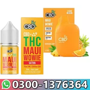 Maui Wowie Sativa Delta-9 THC Vape Juice In Pakistan ! 03001376364 ! Shop