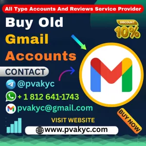 Buy Verified Old Gmail Accounts (PVA/KYC) — Fast, Safe & Legit | 2025