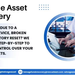 Restore Back Funds Lost in Cryptocurrency Trading Investments – Hire Salvage Asset Recovery. Whatsapp +18476547096