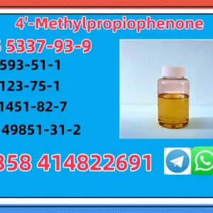High Purity Of 5337-93-9 Yellow Liquid Oil 4-methylpropiophenone