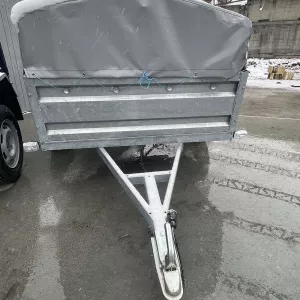 Надійний причіп гарячого цинкування 200х130х40 (купити причіп Дніпро-200 цинк)