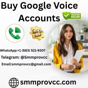 Instant Delivery Google Voice Accounts – USA-Based, Verified & Safe