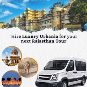 Best Luxury Urbania and Tempo Traveller Hire Jaipur