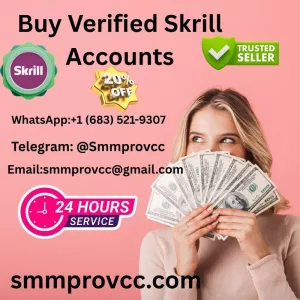 Buy Verified Skrill Accounts from USA – Quick & 100% Safe Delivery