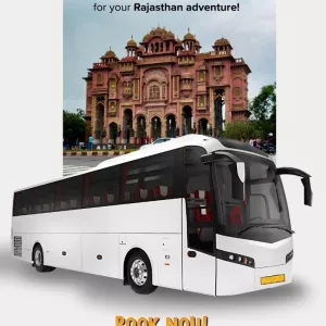 Luxury Volvo Bus, 45 & 49 Seater Bus Rental Jaipur