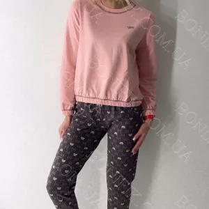 Комплект жіночої піжами із колекції «Orsetto» (арт. LPK 0481/05/01)