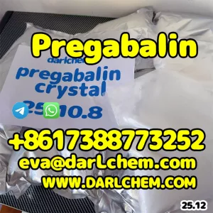 99% Purity otropic Supplement pregabalin crystals powder 148553-50-8