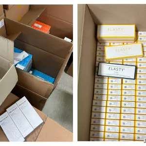 Косметологические препараты из Южной Кореи.