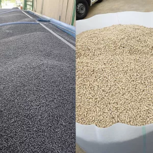 Пелети з дерева та лушпиння для котелень, підприємств та об’єктів біоенергетики.