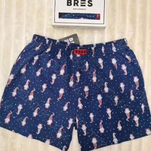 Чоловічі сімейні труси з новорічним принтом гномів (арт. MBXK 307/01/139)