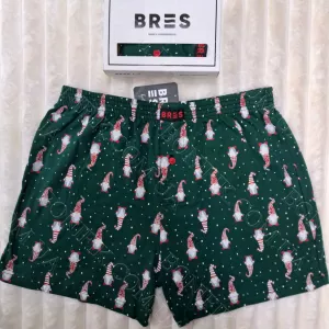 Чоловічі зелені сімейні труси з малюнком гномів ТМ «BRES» (арт. MBXK 307/01/140)