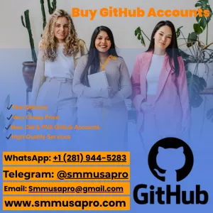 Top 3.3 Sites to Buy, GitHub Account Old and New