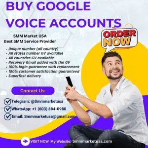 Get Google Voice Accounts in Bulk – Best Price Online
