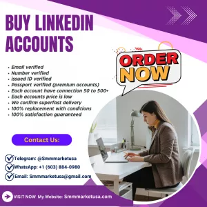 High-Quality LinkedIn Accounts – Bulk Purchase Available