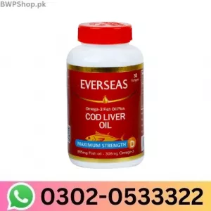 Everseas Omega-3 Maximum Strength Softgels Sois Life Sciences In Quetta