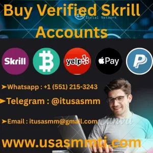 Buy Verified Skrill Accounts USA  Reliable Service 