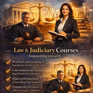 Law and Judiciary courses and programs