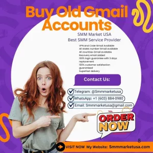 Old Gmail Accounts for Professional Email and Marketing Use