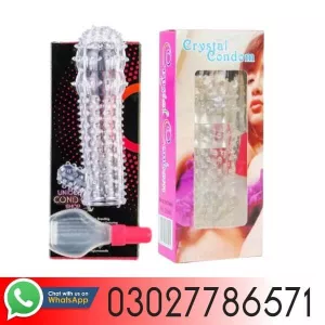 Original Crystal Silicone Condom In Pakistan - 03027786571