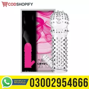 Original Crystal Silicon Reusable Condom In Pakistan | 03002954666