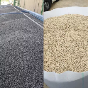 Гранули з дерева, пелети з лушпиння для підприємств