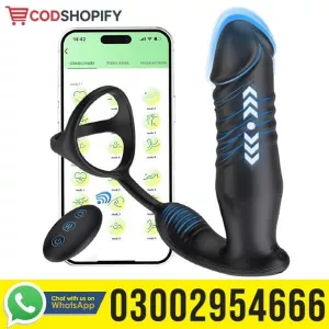Original Prostate Massager With Double Cock Rings | 03002954666