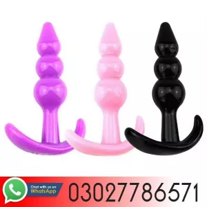 Original Silicone Butt Plug Ribbed In Pakistan - 03027786571