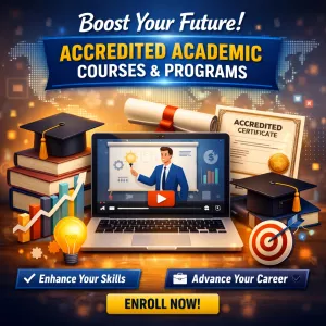 Accredited Academic Courses & Programs!
