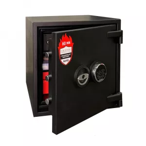 Високоякісний вогнестійкий сейф Griffon FRS.45.E Black