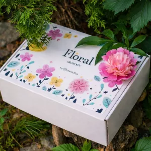 Квітучі подарункові набори на 8 березня. EcoBloom