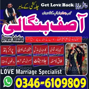 Best amil baba for love marriage Divorce & black magic removal 03466109809