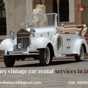 Vintage Car Hire Jaipur | Royal Wedding & Event Services