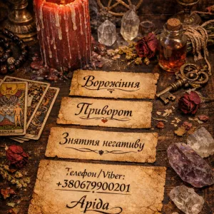 Магічна допомога в Києві. Приворот Київ. Ворожіння і зняття негативу.