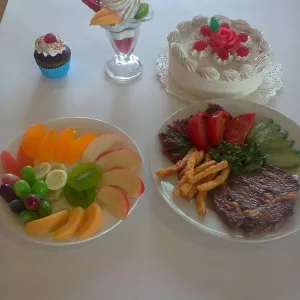 Муляжи блюд для бизнеса и рекламы.