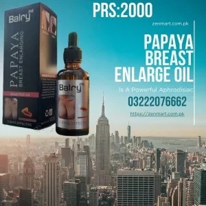 Papaya Breast Enlargement Oil in Pakistan, PRS - 2250 | 03222076662