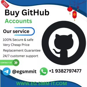 Buy GitHub Accounts From An Expert Website EG SMM IT