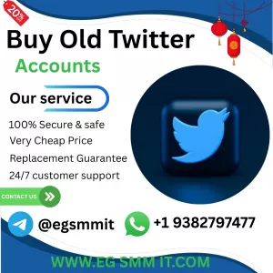 Buy Old Twitter Accounts From An Expert Website EG SMM IT
