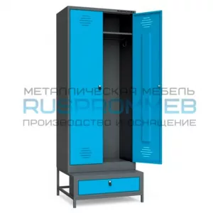 Шкафы металлические для одежды от RUSPROMMEB: прочность, универсальность, выгода