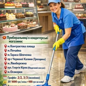 Робота в Києві для тих, хто цінує стабільність та гідну оплату!