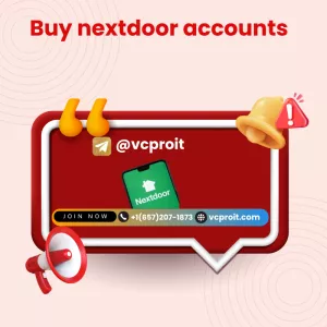 Free: How to Buy Verified nextdoor Accounts Safely in*