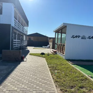 Отдых на море с теплым бассейном и баней на дровах.