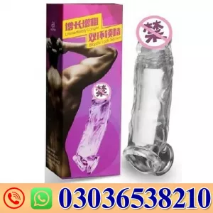 Original Transparent Reusable Silicone Condom In Pakistan-03036538210