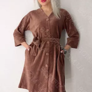 Жіночий кофейний халат «Macchiato» (арт. LGV 214/00/02)