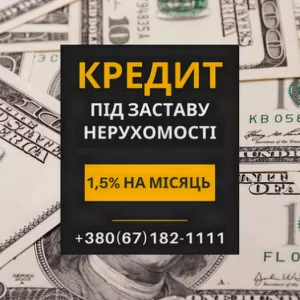 Гроші під заставу нерухомості до 20 млн грн у Києві швидко та надійно.